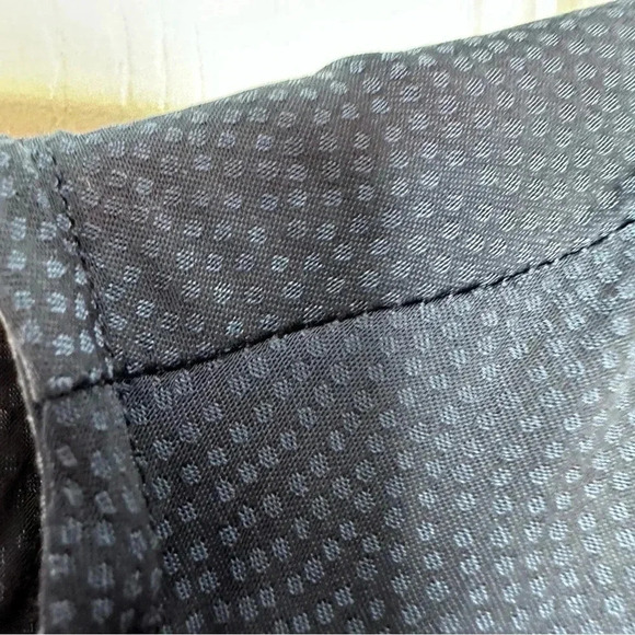 Denver Hayes Blouse Sleeveless U-Shape Neckline Semi-Sheer Peplum Blue Sz Medium - Picture 16 of 16